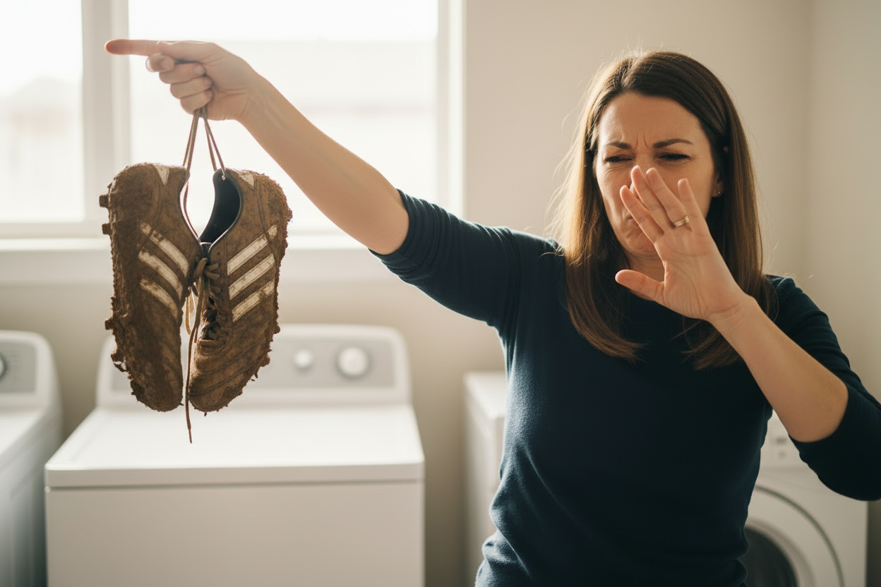 change the uniform to a pair of soccer cleats